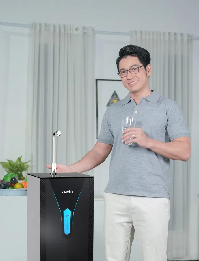 Máy lọc nước Hydro-ion kiềm Karofi KAE-S65 - hình ảnh thực tế 6