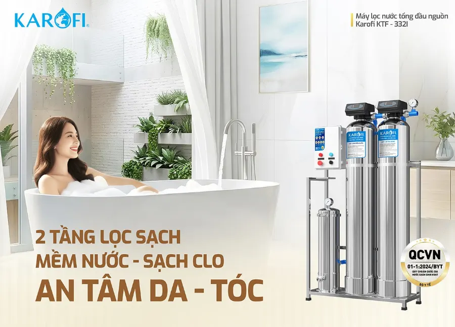 Tính năng - Lọc tổng Karofi KTF-332