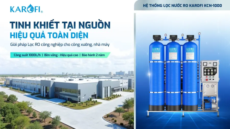 Tính năng - Máy lọc nước Karofi KCN-1000