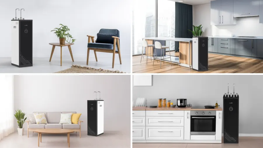 Máy lọc nước nóng lạnh Karofi KAD-D66 - hình ảnh thực tế 1