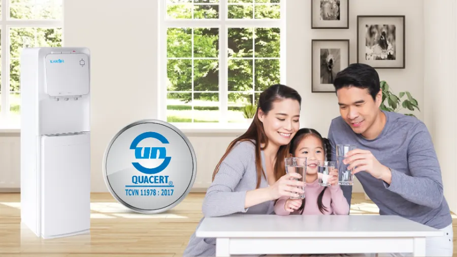 Cây nước nóng lạnh Karofi HC19 - hình ảnh thực tế 4