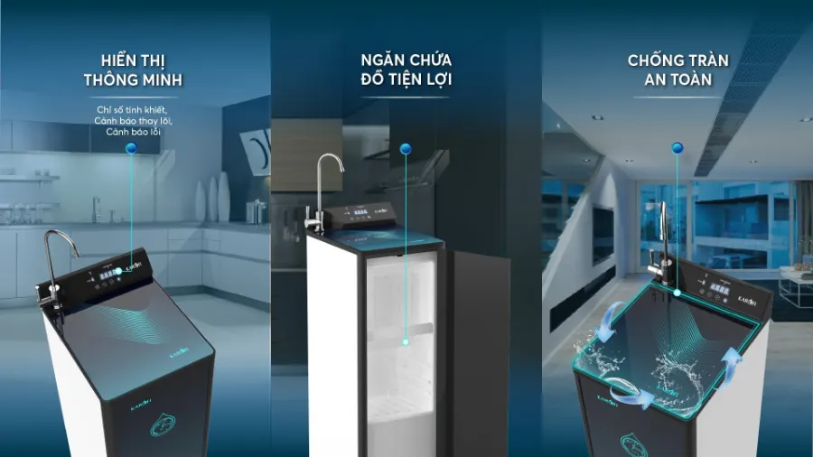Máy lọc nước Karofi KAQ-P95 - hình ảnh thực tế 5