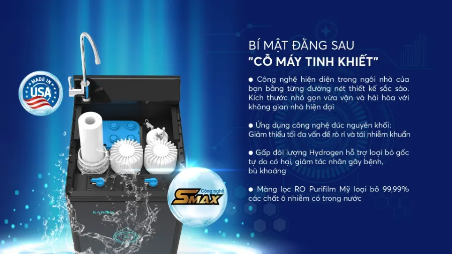Máy lọc nước Karofi KAQ-P95 - hình ảnh thực tế 4