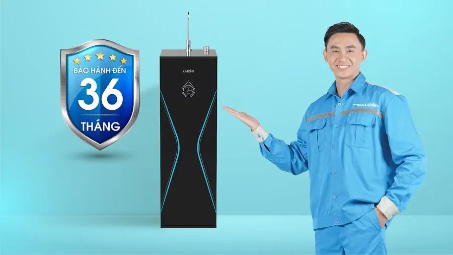 Máy lọc nước Karofi KAQ-D36S – bao hang 36 thang