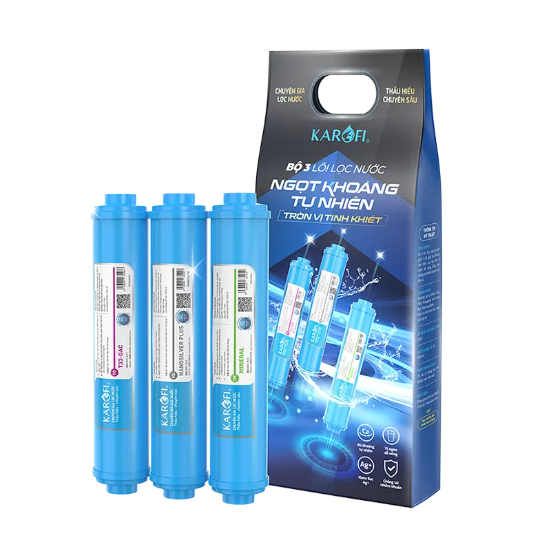 Bộ 3 lõi chức năng Karofi (Mi-T33-Na) chính hãng