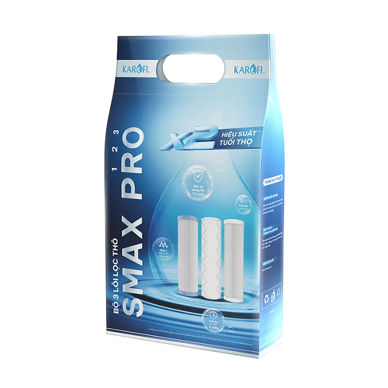 Bộ 3 lõi lọc thô Karofi Smax Pro 1, 2, 3 - ảnh 4