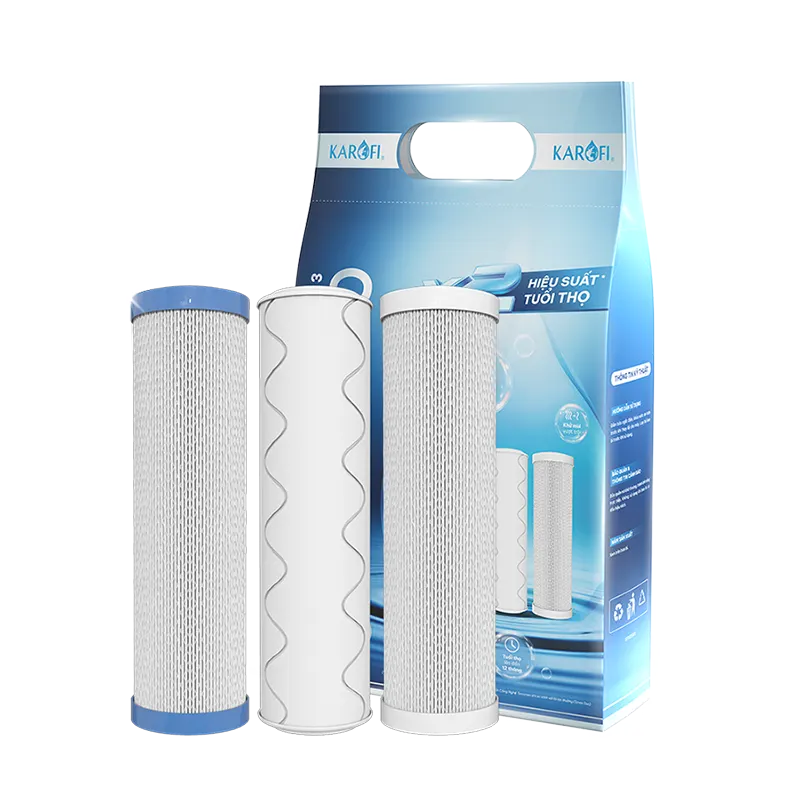 Bộ 3 lõi lọc thô Karofi Smax Pro 1, 2, 3 chính hãng