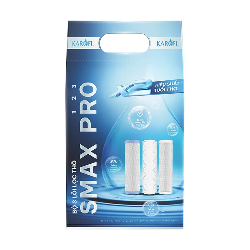 Bộ 3 lõi lọc thô Karofi Smax Pro 1, 2, 3 - ảnh 3