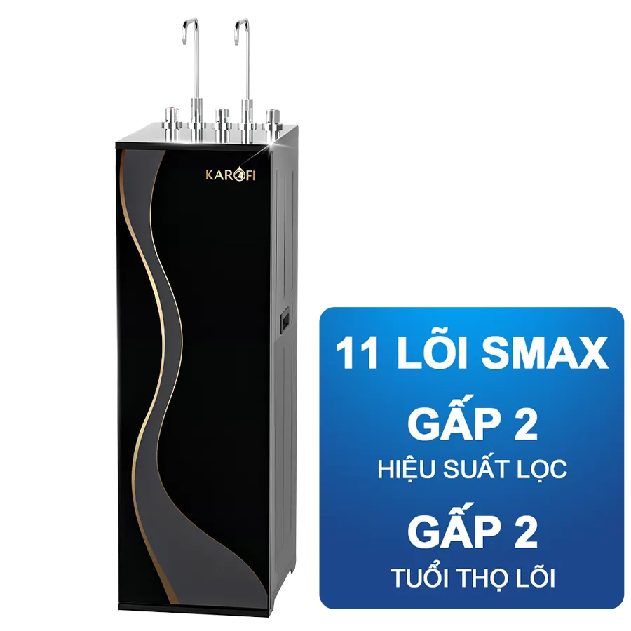 Máy lọc nước nóng lạnh Karofi KAD-D66S PRO chính hãng