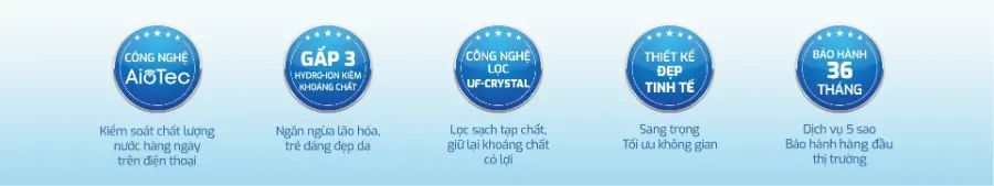 Máy lọc nước Hydro-ion kiềm Karofi DA8 PREMIUM - hình ảnh thực tế 1