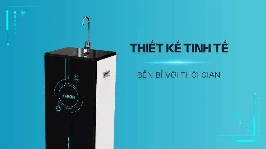 Thiết kế bền bỉ với thời gian - Máy lọc nước Karofi ERO100V