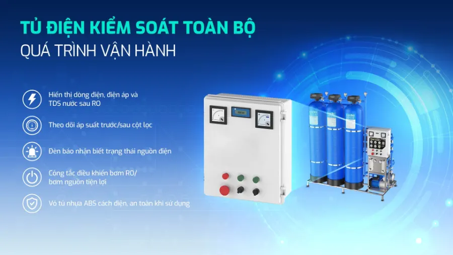 Máy lọc nước Karofi KCN-1000 – he thong loc nuoc ro karofi kcn 1000 9