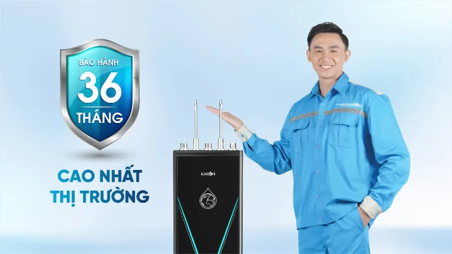 Máy lọc nước nóng lạnh Karofi KAD-D528 - hình ảnh thực tế 5