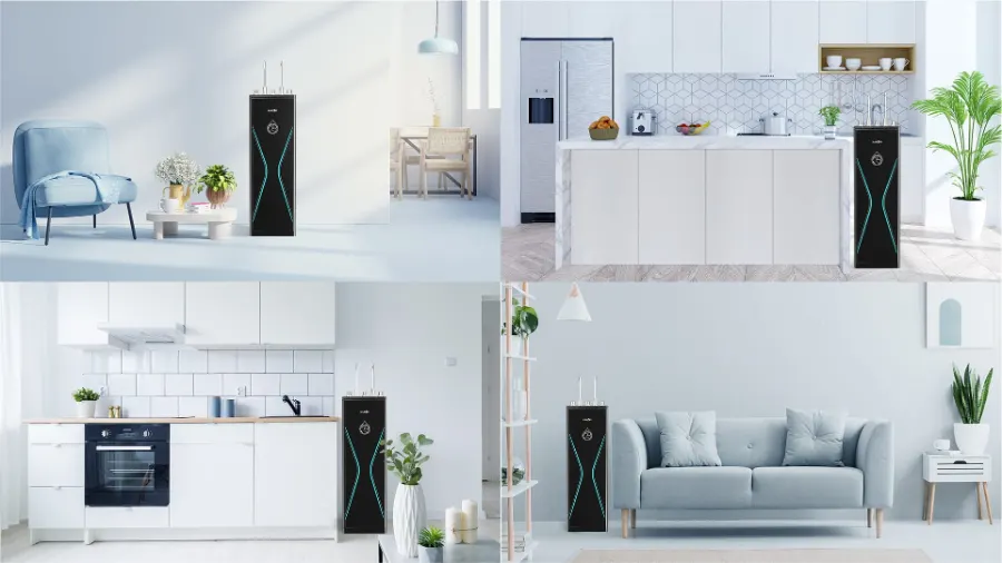Máy lọc nước nóng lạnh Karofi KAD-D528 - hình ảnh thực tế 6