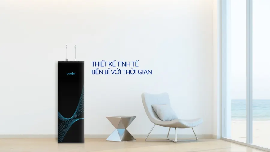 Thiết kế bền bỉ với thời gian - Máy lọc nước nóng lạnh Karofi KAD-X56