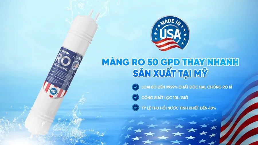 Máy lọc nước nóng lạnh Karofi KAD-X58 - hình ảnh thực tế 1