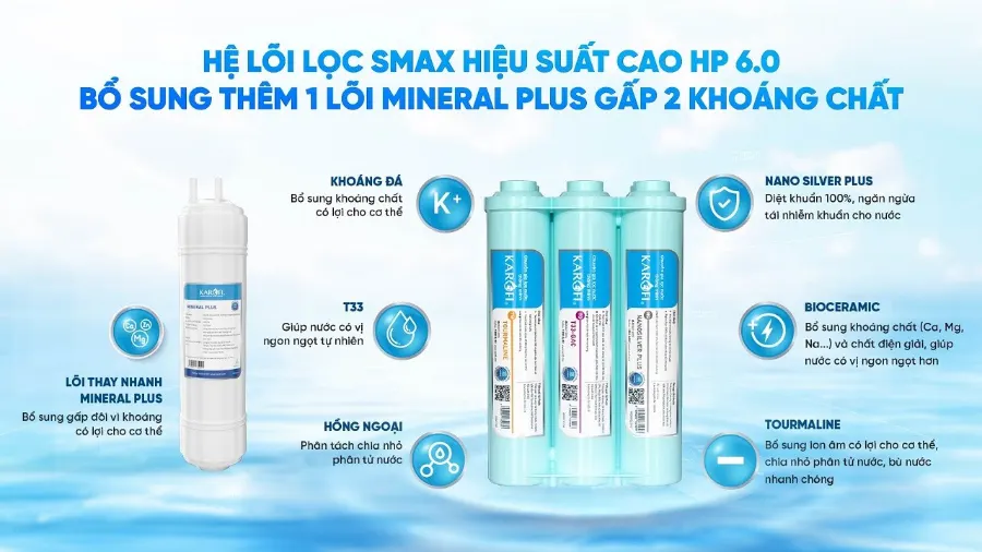 Máy lọc nước nóng lạnh Karofi KAD-X58 - hình ảnh thực tế 2