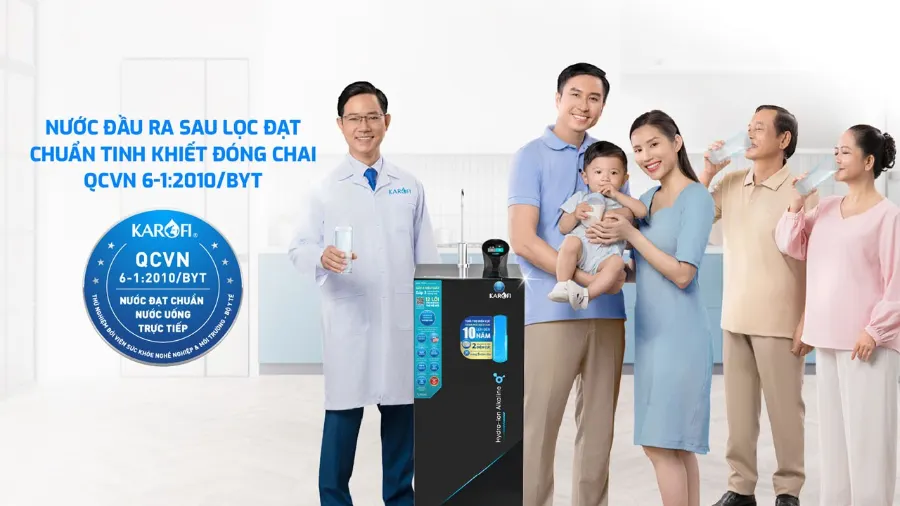 Máy lọc nước Hydro-ion kiềm Karofi KAE-S68 – kae s68 10