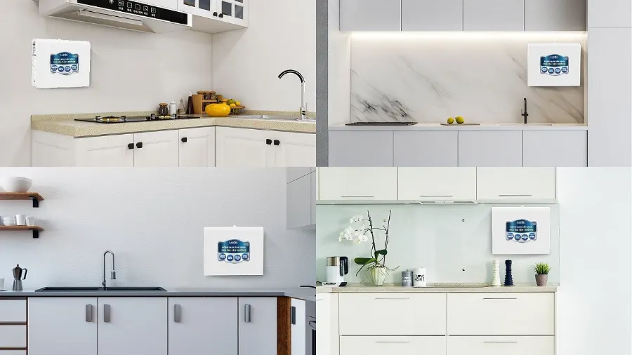 Thiết kế treo tường nhỏ gọn - tối ưu không gian - Máy nóng lạnh Karofi KAO-T80
