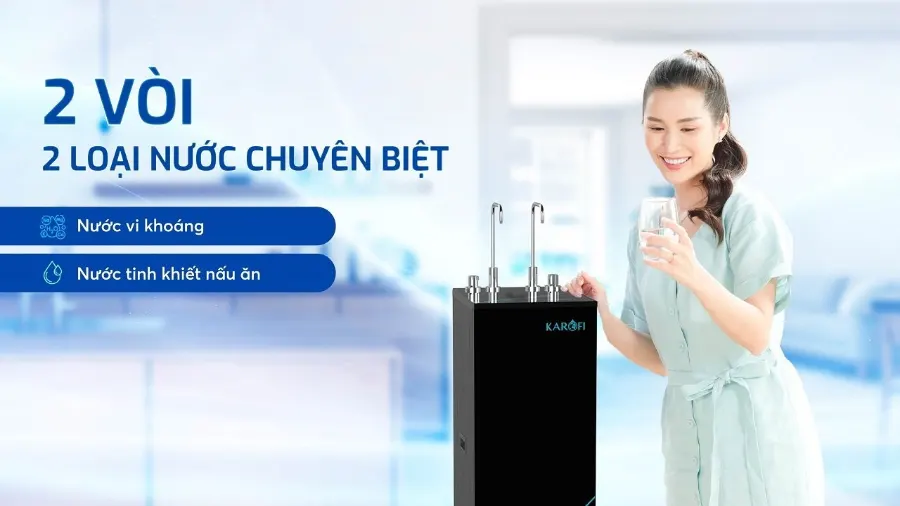 Tính năng - Máy lọc nước Karofi KAQ-F38