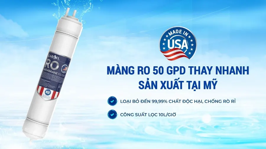 Máy lọc nước Karofi KAQ-F38 - hình ảnh thực tế 3