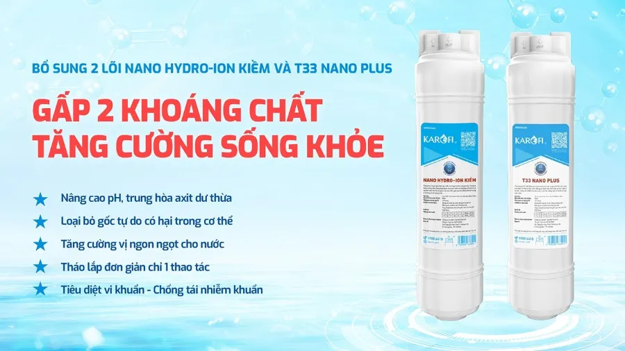 Máy lọc nước Karofi KAQ-L22 - hình ảnh thực tế 1