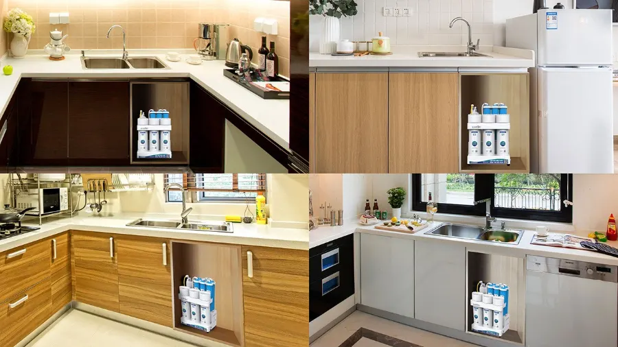 Thiết kế nhỏ gọn - tối ưu diện tích - Máy lọc nước Karofi KAQ-U03 Pro