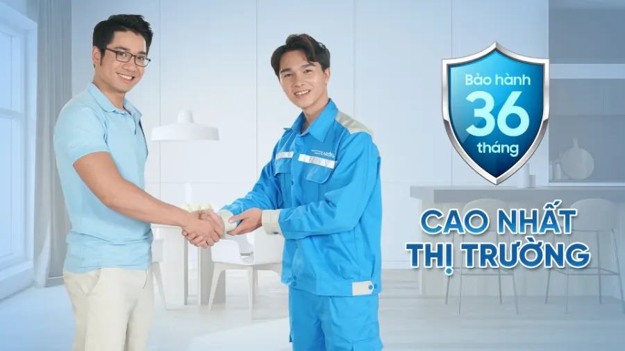Bảo hành gấp 3 - Tối đa lợi ích - Máy lọc nước Karofi KAQ-U16