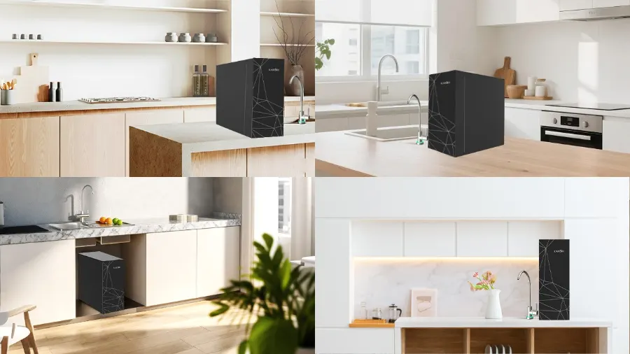 Thiết kế nhỏ gọn - sang trọng - Máy lọc nước Karofi KAQ-U99