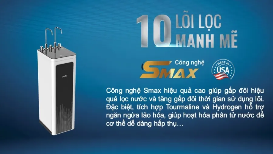 Tính năng - Máy lọc nước nóng lạnh Karofi KAD-D952