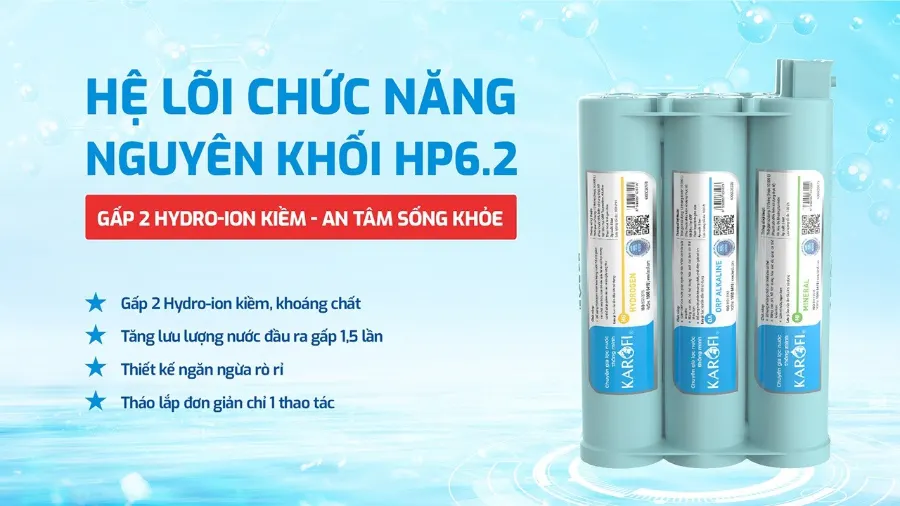 Máy lọc nước nóng lạnh Karofi KAD-E58 - hình ảnh thực tế 2