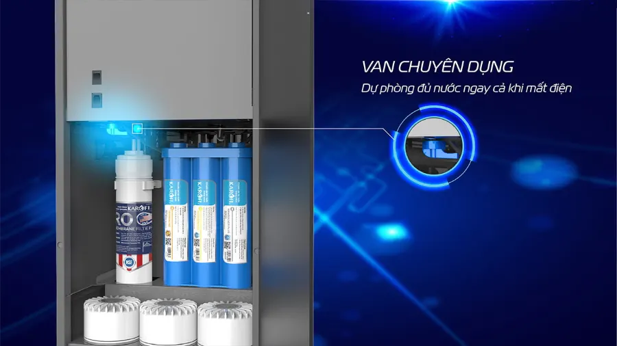 Máy lọc nước nóng lạnh Karofi KAD-N69 - hình ảnh thực tế 3