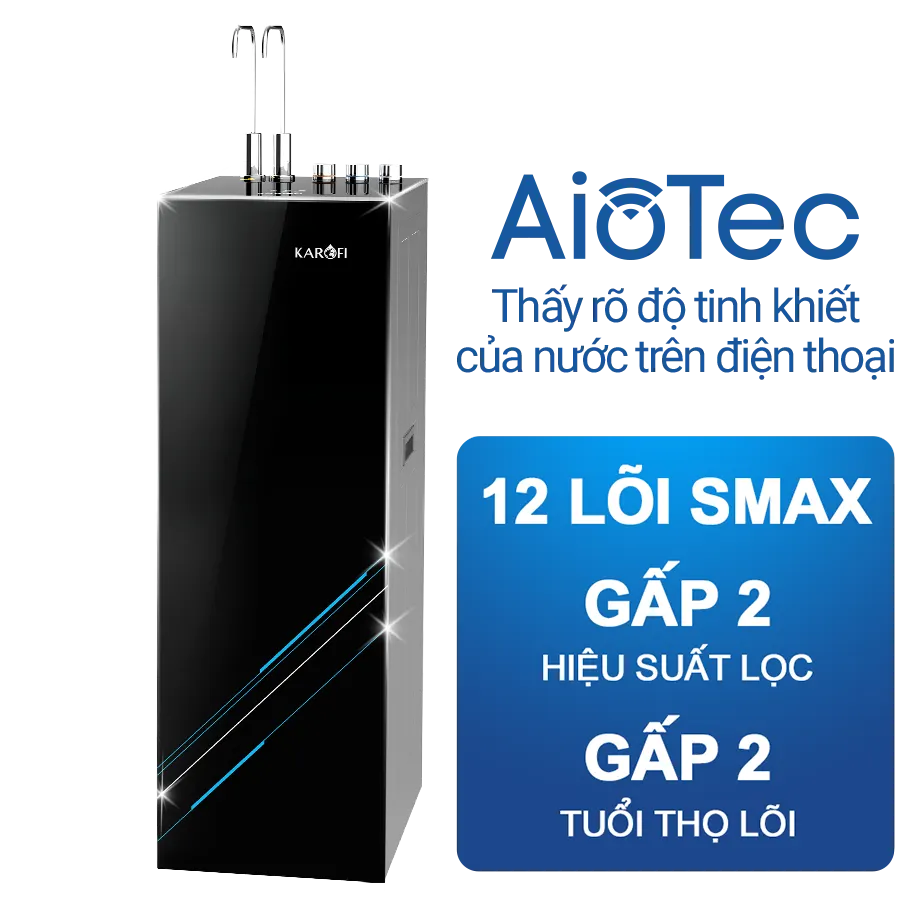 Máy lọc nước nóng lạnh Karofi KAD-X59 chính hãng