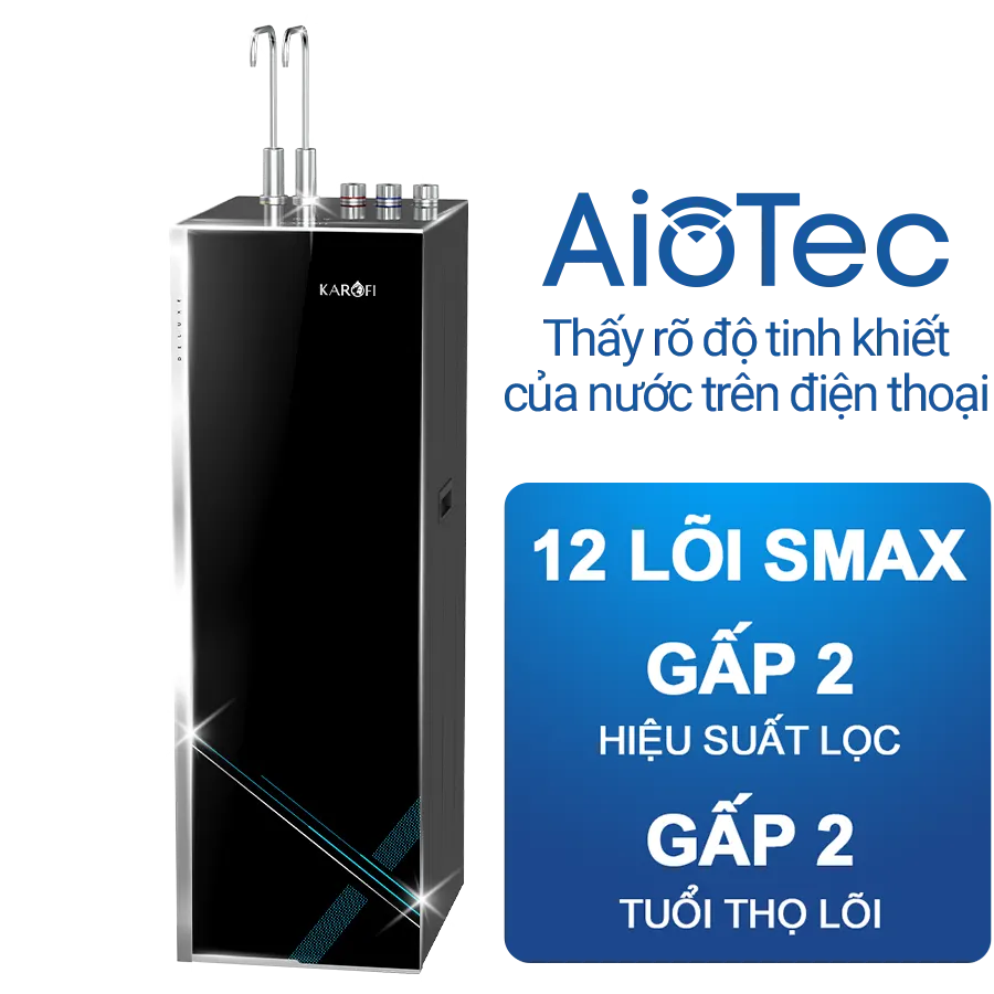 Máy lọc nước nóng lạnh Karofi KAD-X69 chính hãng