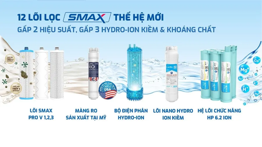 Máy lọc nước nóng lạnh Hydro-ion kiềm Karofi KAE-S85 – karofi kae s85 05
