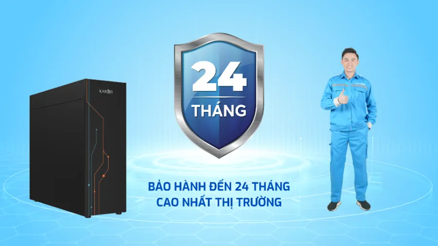 Máy nóng lạnh Karofi KAO-T90 - hình ảnh thực tế 1