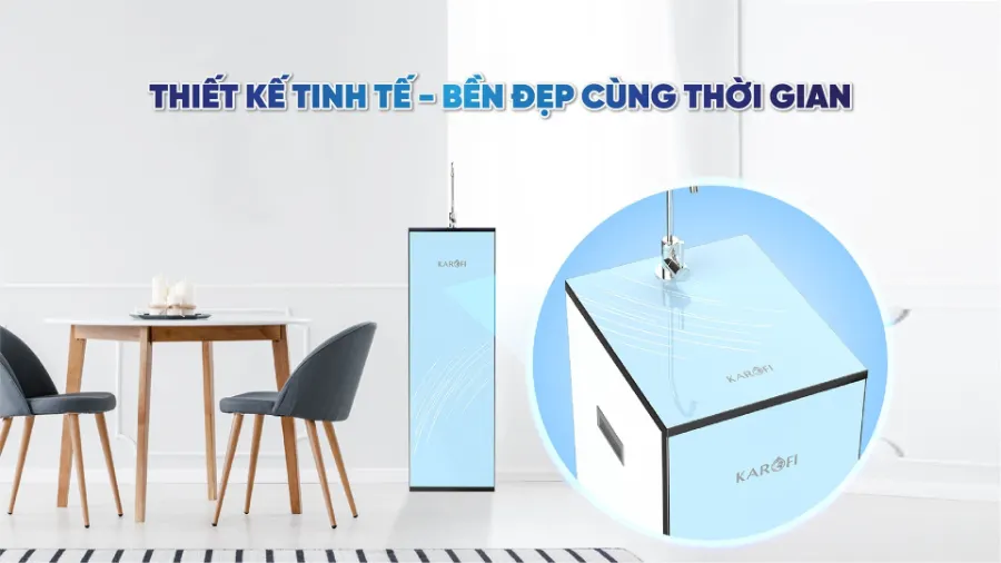 Thiết kế tinh tế - bền đẹp cùng thời gian - Máy lọc nước Karofi KAQ-L08