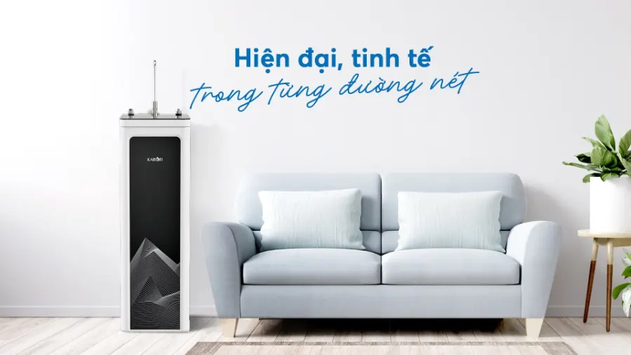 Máy nóng lạnh Karofi HCV-O06 – karofi o06 hien dai tinh te trogn tung duogn net