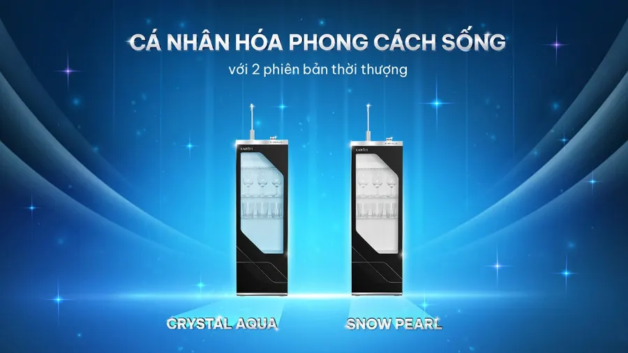 Cá nhân hóa phong cách sống với 2 phiên bản thiết kế - Máy lọc nước Karofi PLATINUM S22