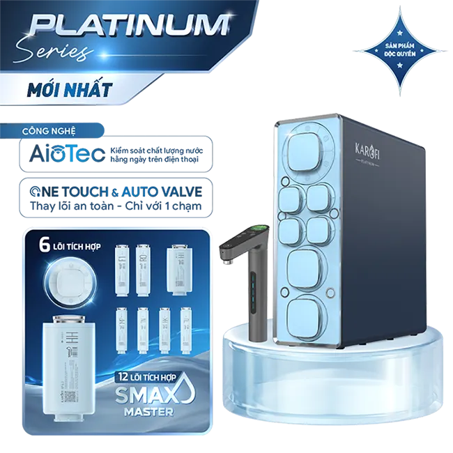 Máy lọc nước Karofi PLATINUM U12G chính hãng