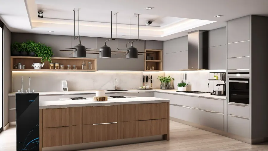 Máy lọc nước nóng lạnh Karofi KAD-M55 - hình ảnh thực tế 1