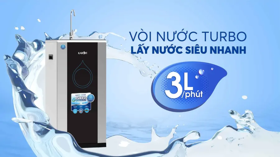 Tính năng - Máy lọc nước Karofi ERO102