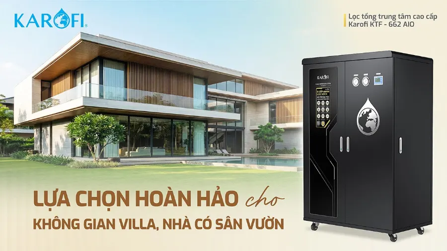 Lọc tổng Karofi KTF-662 - hình ảnh thực tế 1