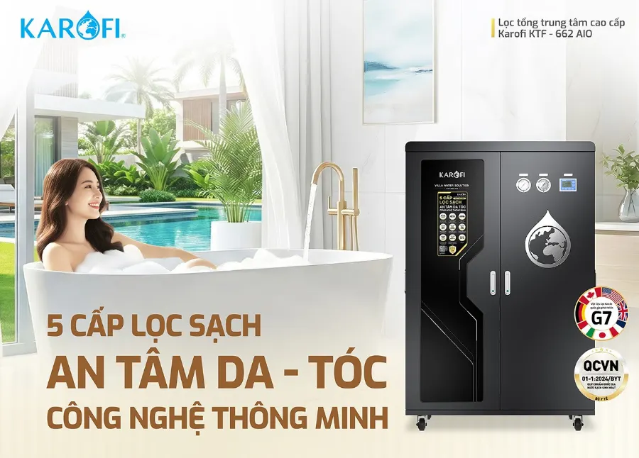 Lọc tổng Karofi KTF-662 - hình ảnh thực tế 3