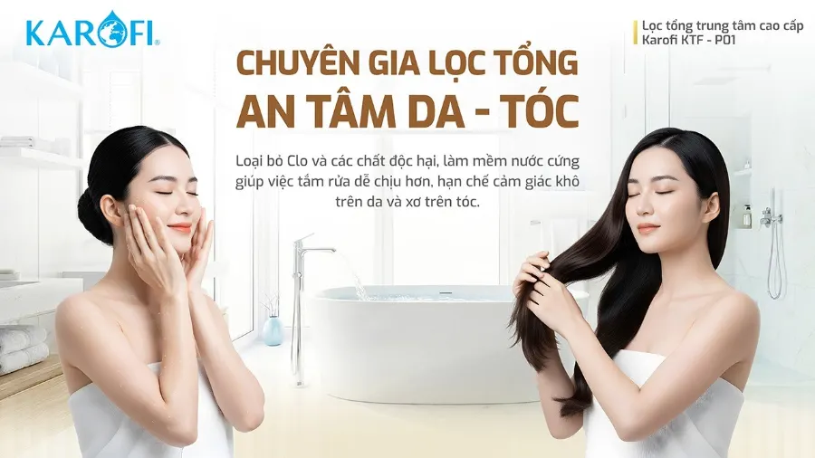 Lọc tổng Karofi KTF-P01 - hình ảnh thực tế 3