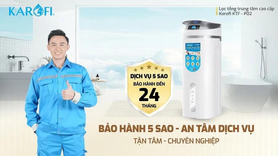 Lọc tổng Karofi KTF-P02 - hình ảnh thực tế 5
