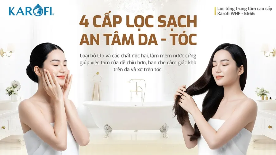 Lọc tổng Karofi WHF-E666 - hình ảnh thực tế 3