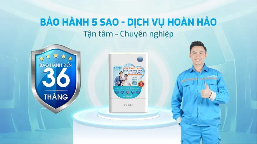 Máy lọc nước Karofi KAQ-UC06 – loc nuoc ro karofi kaq uc06 12