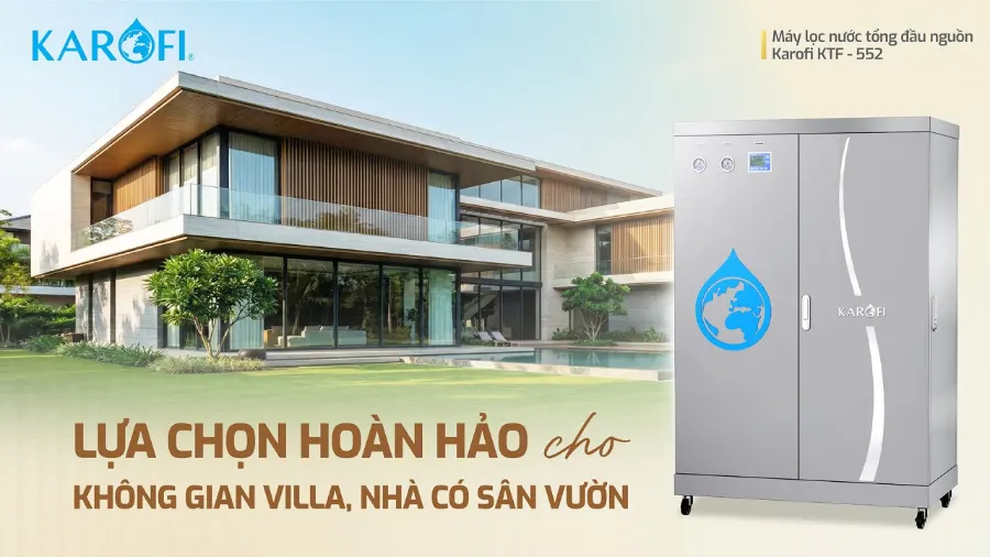 Lọc tổng Karofi KTF-552 - hình ảnh thực tế 1