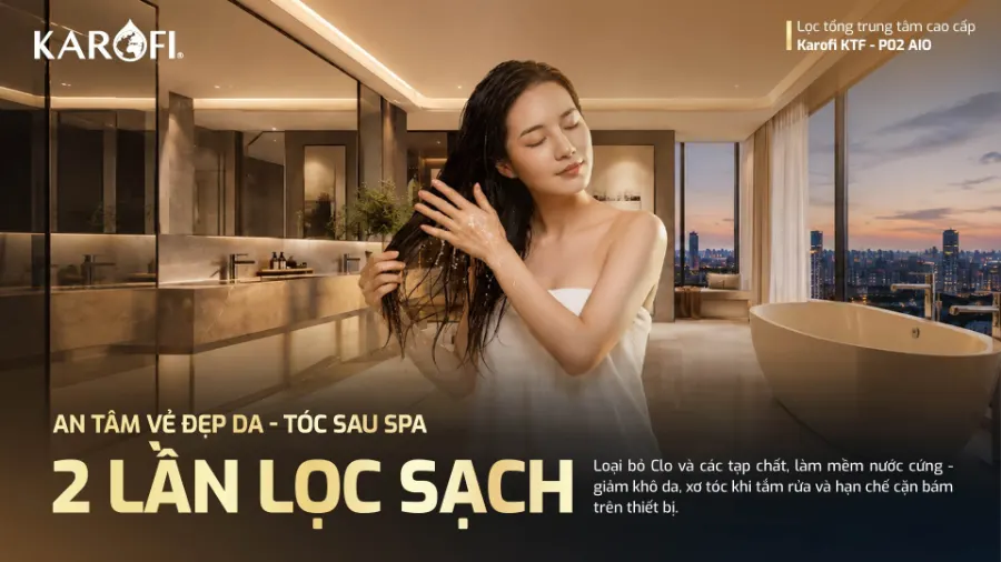 Lọc tổng Karofi KTF-P02 AIO - hình ảnh thực tế 1